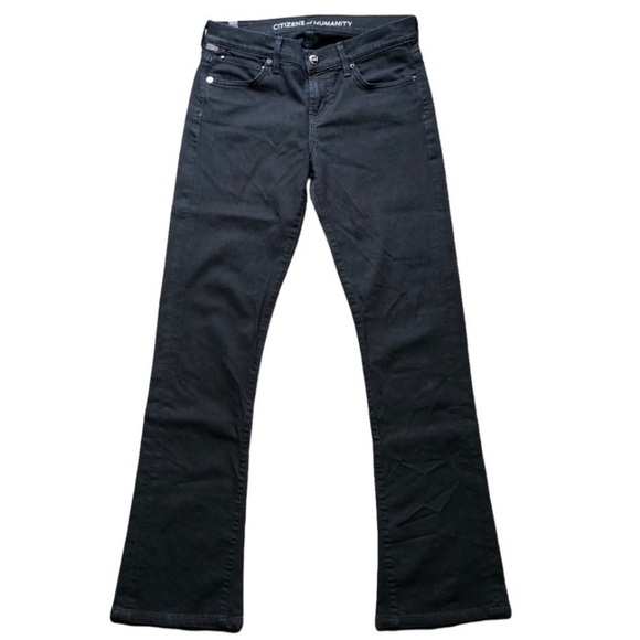 Citizens Of Humanity Jeans Black Denim Boot Cut 26 - Picture 9 of 9